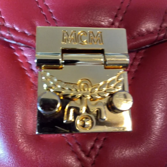 MCM Crossbody Leather Quilted Bag - Picture 2 of 8